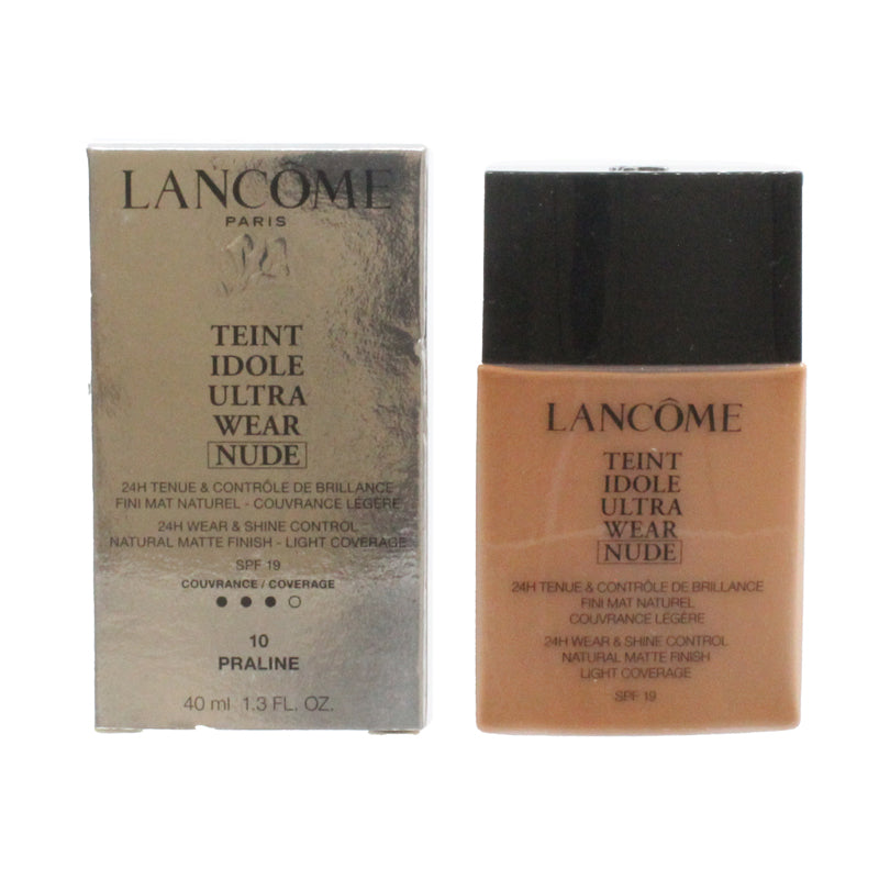 Lancome Teint Idole Ultra Wear Nude 24H Wear Foundation 10 Praline 