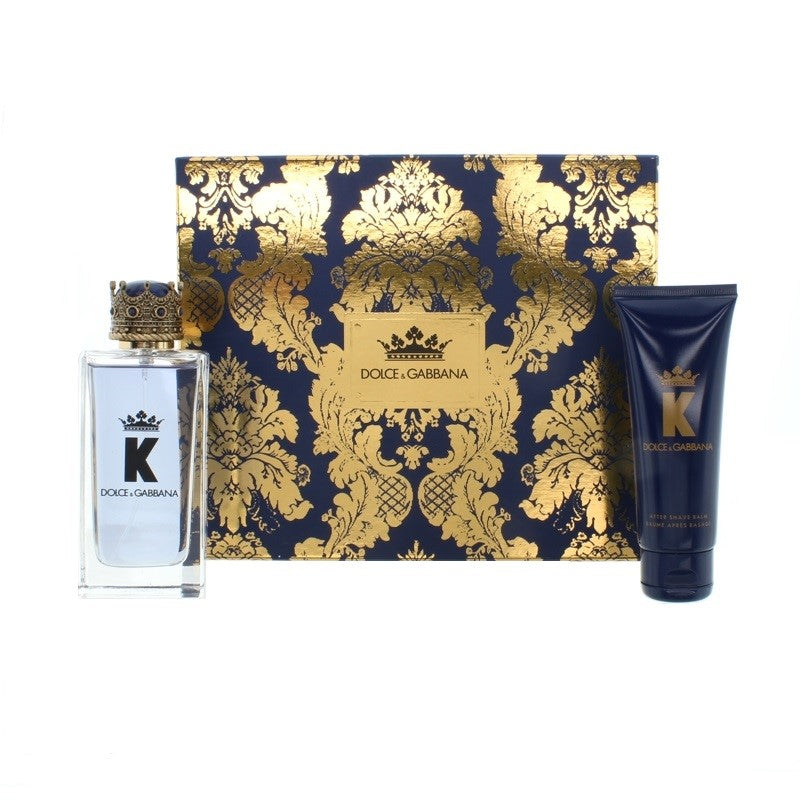 Dolce & Gabbana K Eau De Toilette 100ml After Shave Balm 75ml Gift Set
