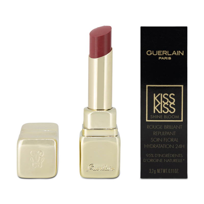 Guerlain Kiss Kiss Shine Bloom Rouge Hydration Lipstick 129 Blossom Kiss