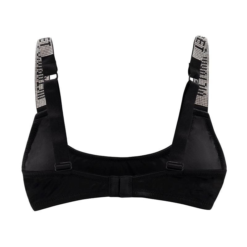 Victoria's Secret Very Sexy Shine Strap Bralette Black