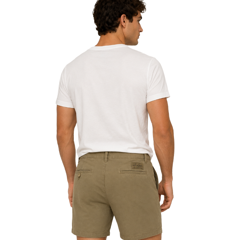 Ralph Lauren Polo Cotton Linen Chino Shorts Beige Men's