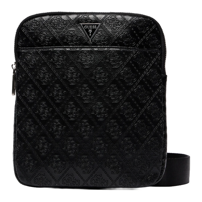Guess Milano Crossbody Bag Flat Pouch Black 