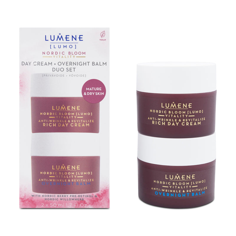 Lumene Nordic Bloom Day Cream & Overnight Balm Duo SetLumene Nordic Bloom Day Cream & Overnight Balm Duo Set