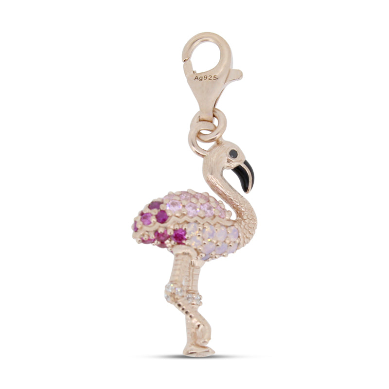 Thomas Sabo Charm Pendant Pink Flamingo