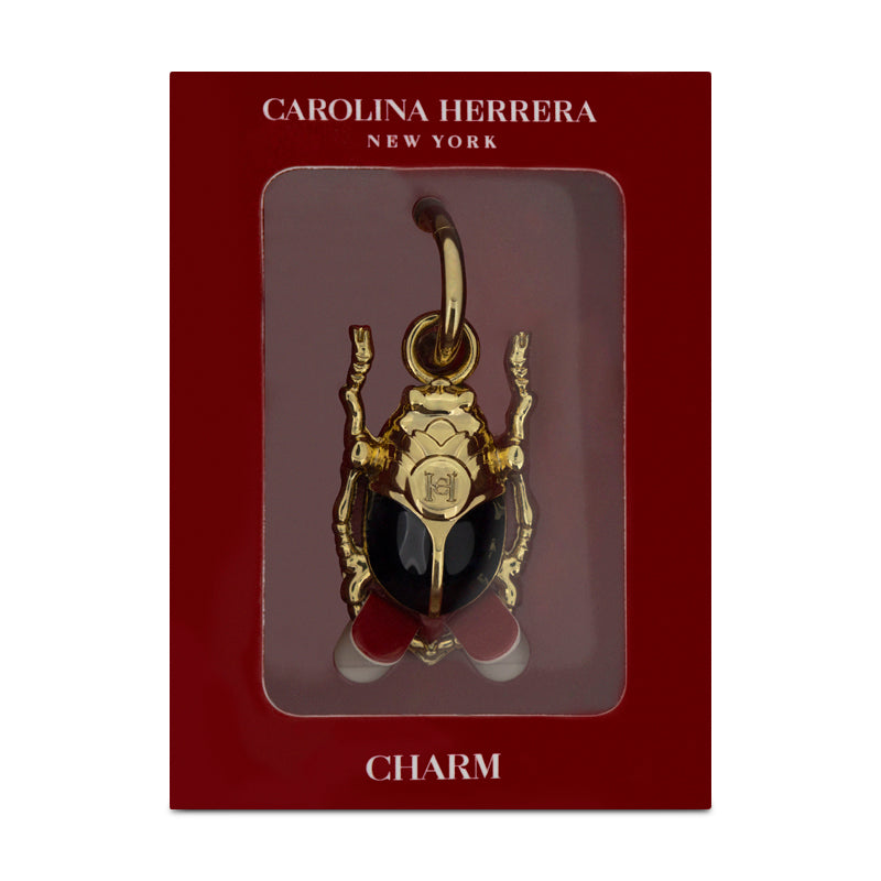 Carolina Herrera Black Beetle Charm