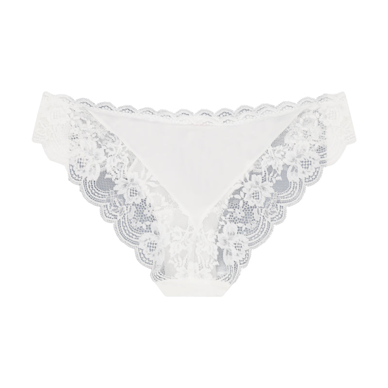 Victoria's Secret Dream Angels Cheekini Knickers Coconut White Medium