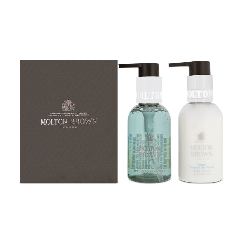 Molton Brown Coastal Cypress & Sea Fennel Hand Care Set