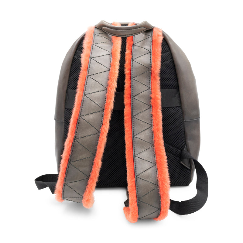 Salvatore Ferragamo Brown Leather Backpack