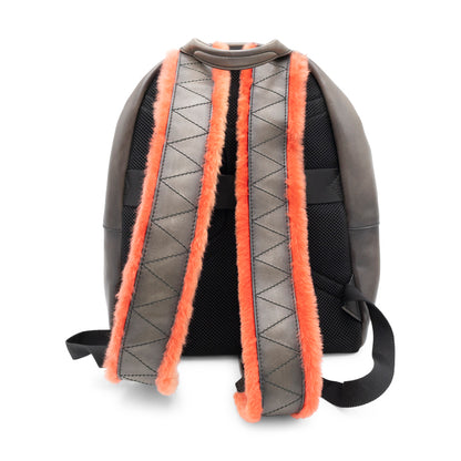 Salvatore Ferragamo Brown Leather Backpack