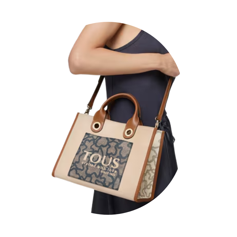 Tous Amaya Kaos Tote | Beige Shopping Bag