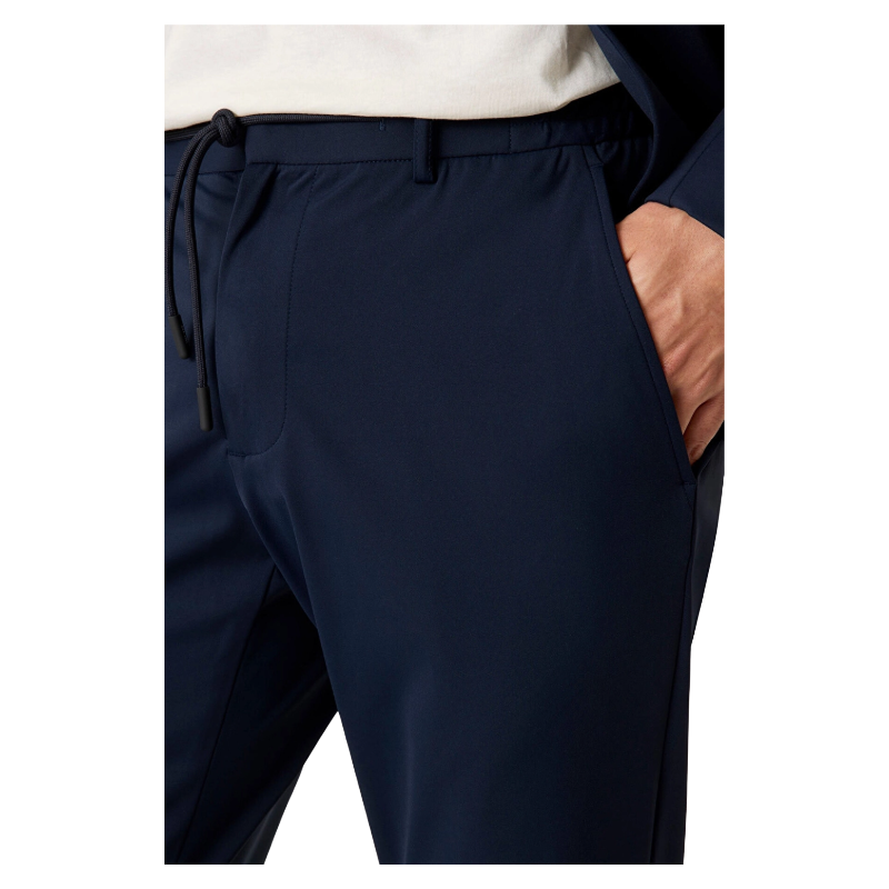 Guess Men's Navy Blue  Slim Fit Trousers