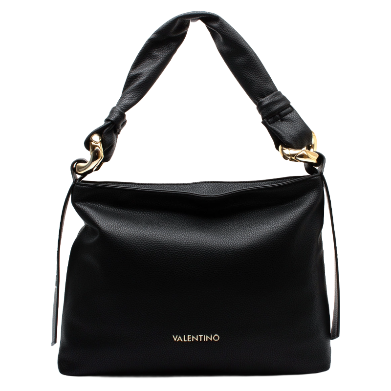 Valentino Ring Re Handbag Women's Black VBS7IL01