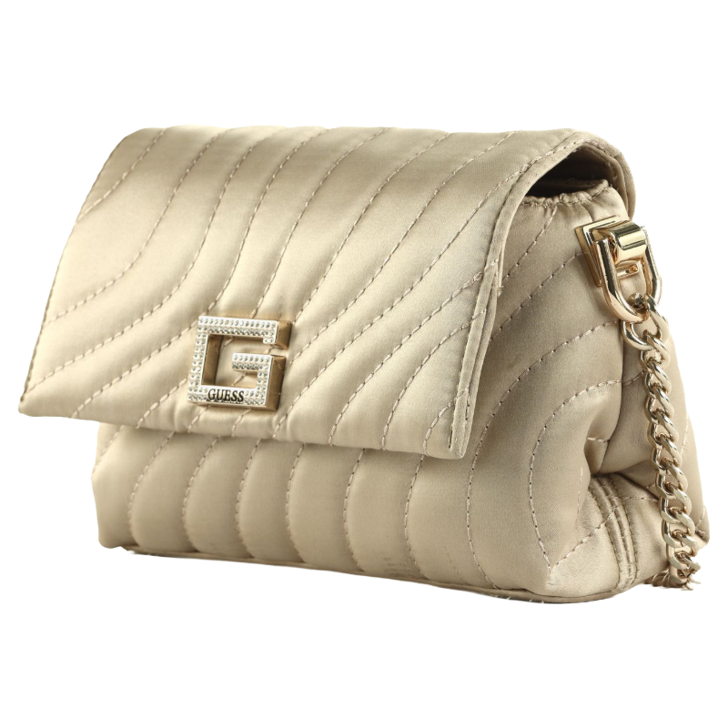 Guess Handbag Crossbody Janek Mini Taupe Beige EG922378