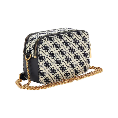 Guess Izzy Navy Logo Shoulder Bag JA865414