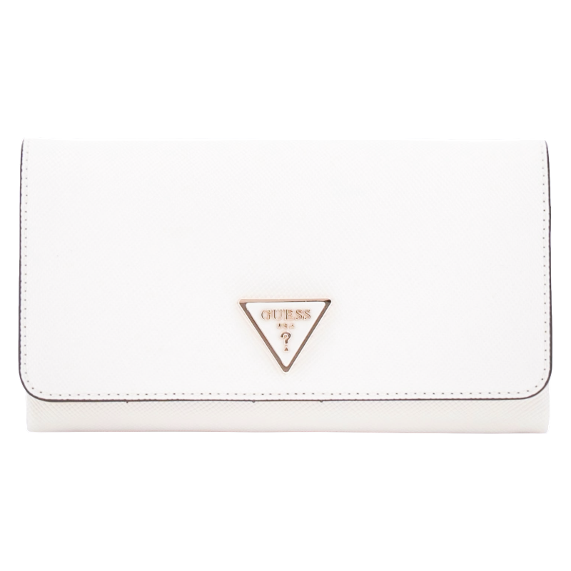 Guess Women's Noelle Mini Logo Chain Crossbody Bag White