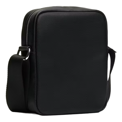 Tommy Hilfiger Men's Crossbody Corporate Reporter Bag Black