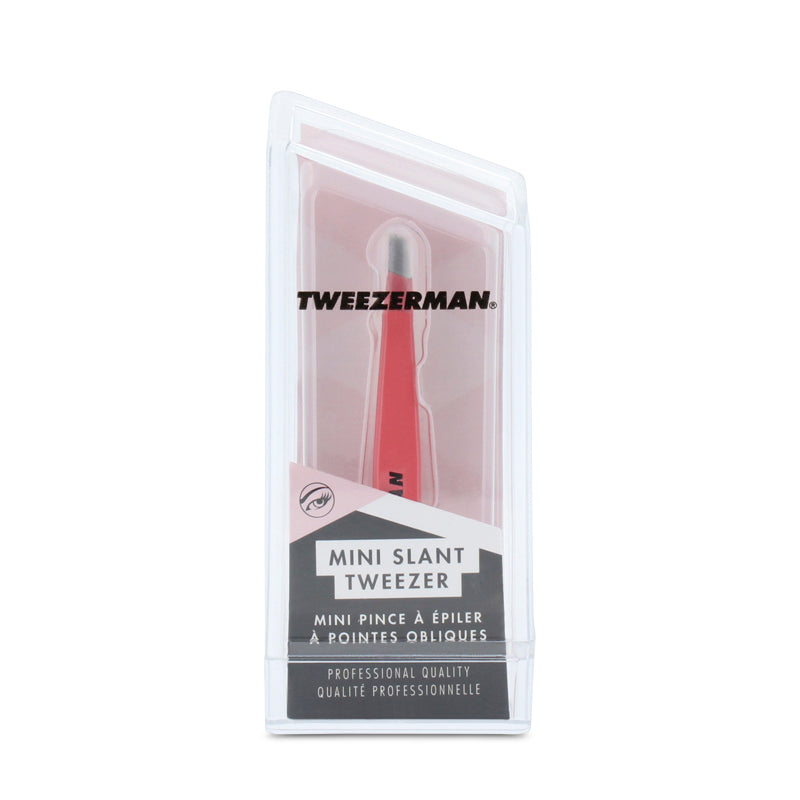 Tweezerman Mini Slant Tweezer Pink