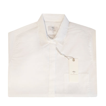 Fynch-Hatton Women's Cotton Stretch Shirt Blouse White