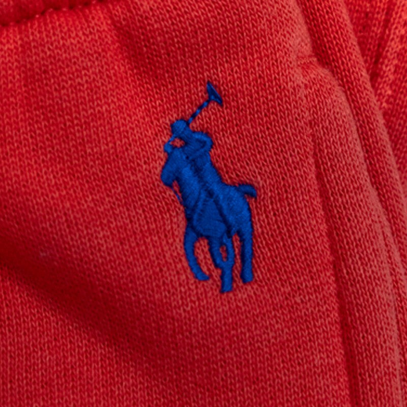 Ralph Lauren Red Jogger Polo Women's Fleece Joggers Sweat Pants 