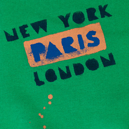 Ralph Lauren Polo Love Peace Paris Sweatshirt Green