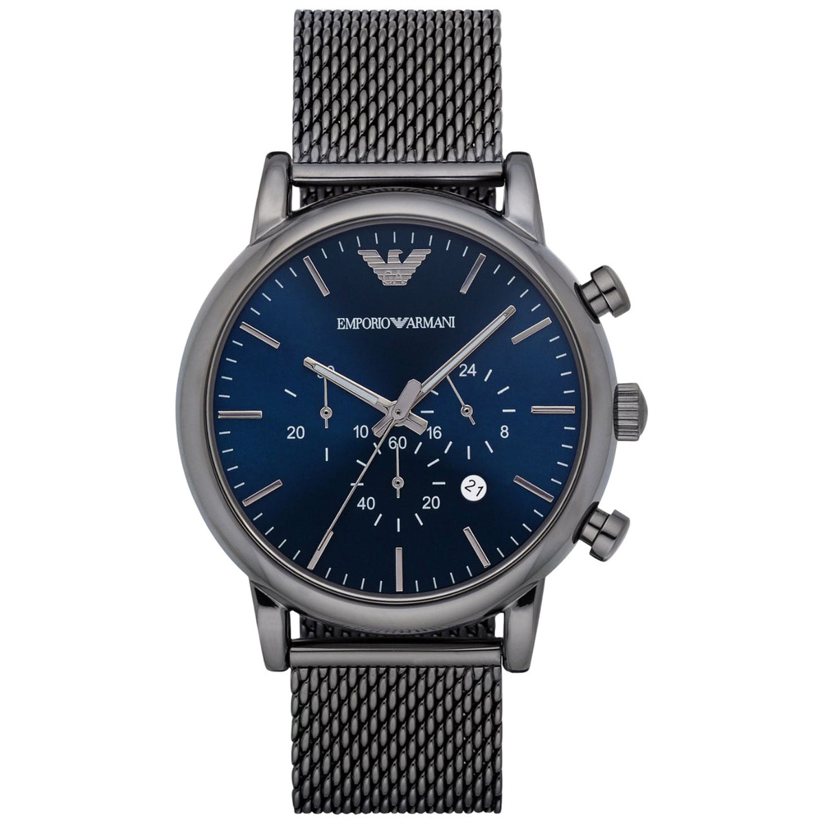 Emporio Armani Men's Luigi Grey Chronograph Watch AR1979
