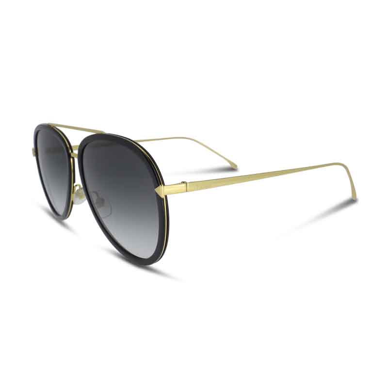 Fendi Gray Gradient Pilot Sunglasses FF 0155/S *Ex Display*