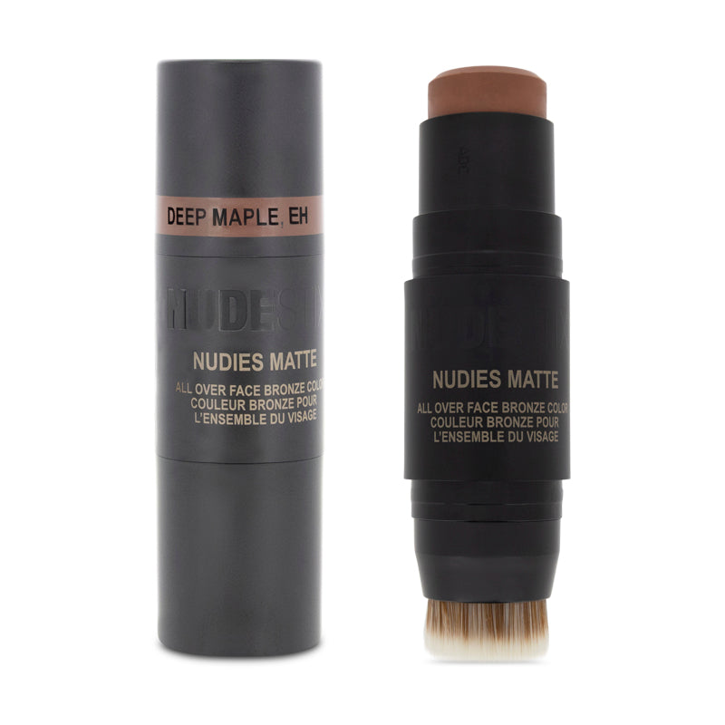 Nudestix Nudies Matte All Over Face Bronze Color Deep Maple EH