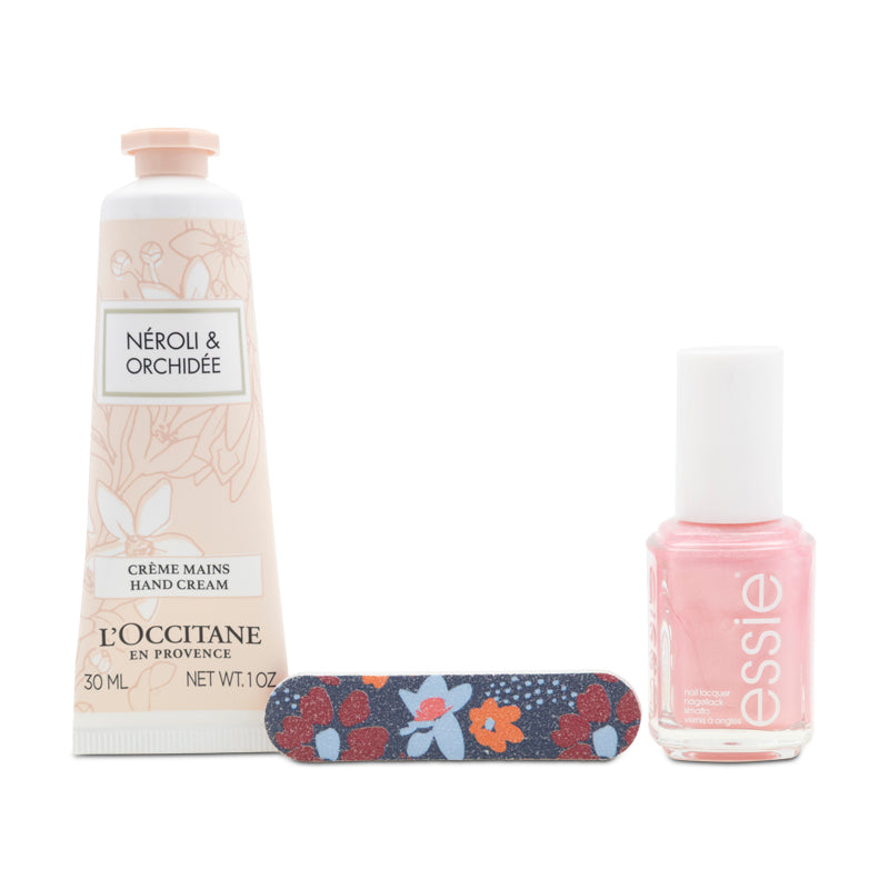 L'Occitane Neroli & Orchidee Hand Cream 30ml & Essie Nail Varnish Stocking Filler