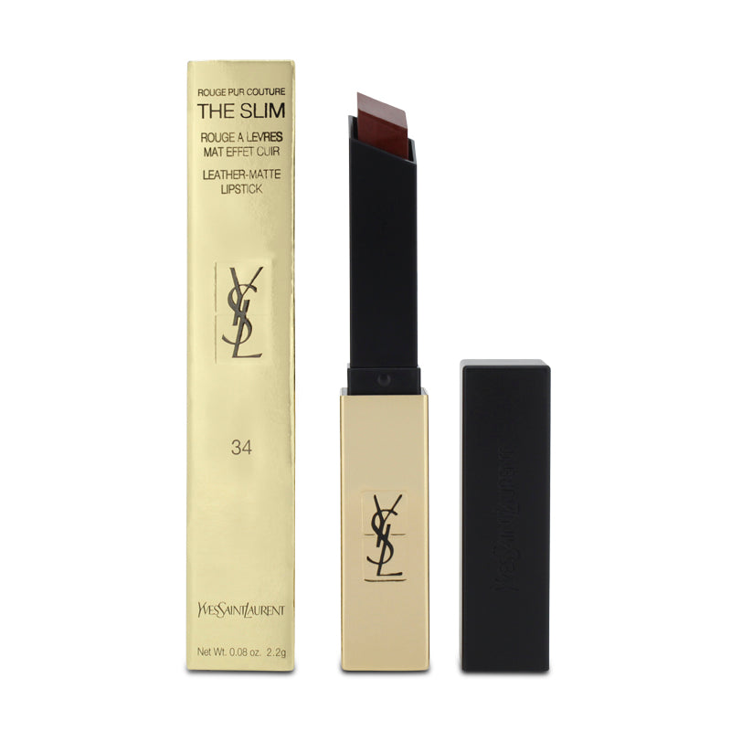 Yves Saint Laurent The Slim Leather Matte Lipstick 34 Blasting Terra