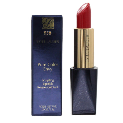 Estee Lauder Pure Colour Envy Red Lipstick 538 Power Trip