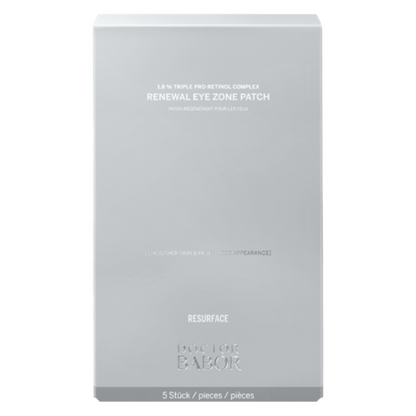 Doctor Babor Resurface Renewal Eye Zone Patch 5 Pieces (Blemished Box)