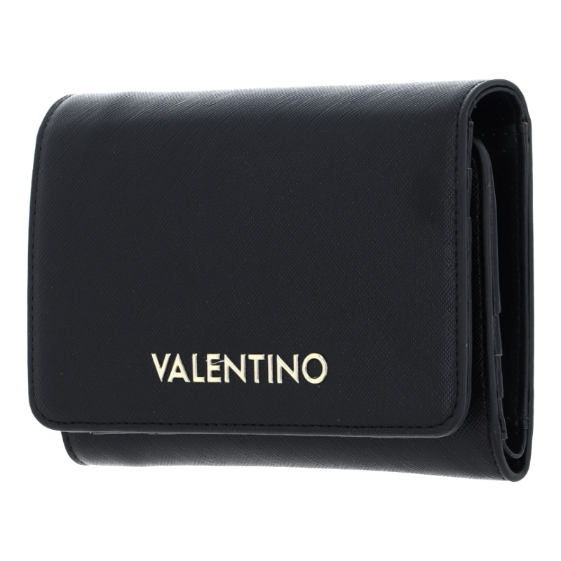 Valentino Zero RE Wallet Nero Large Black Women's