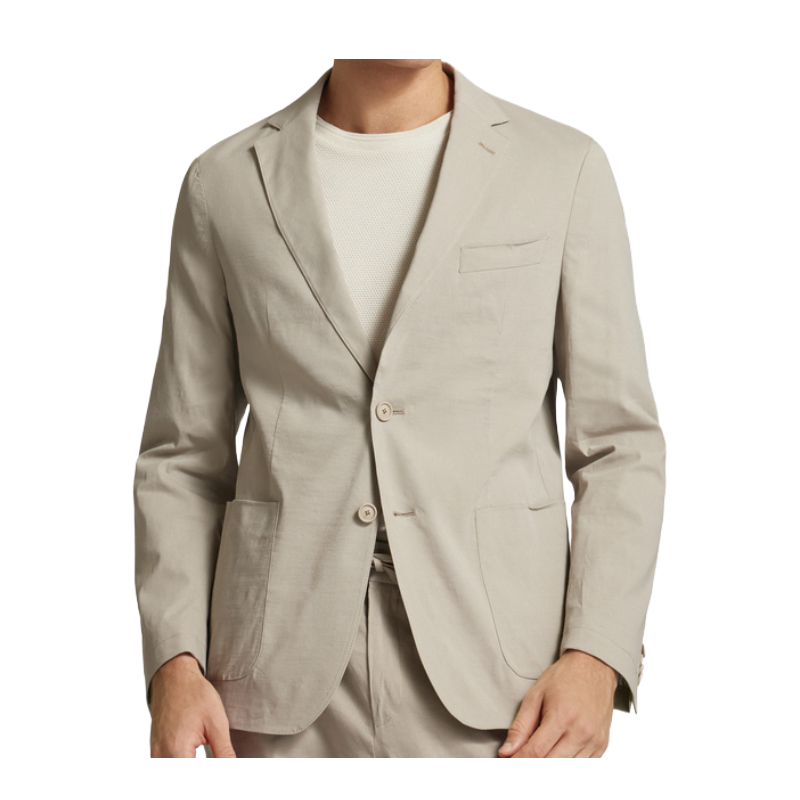 Hugo Boss Hanry Two Button Linen Blend Jacket Size 48