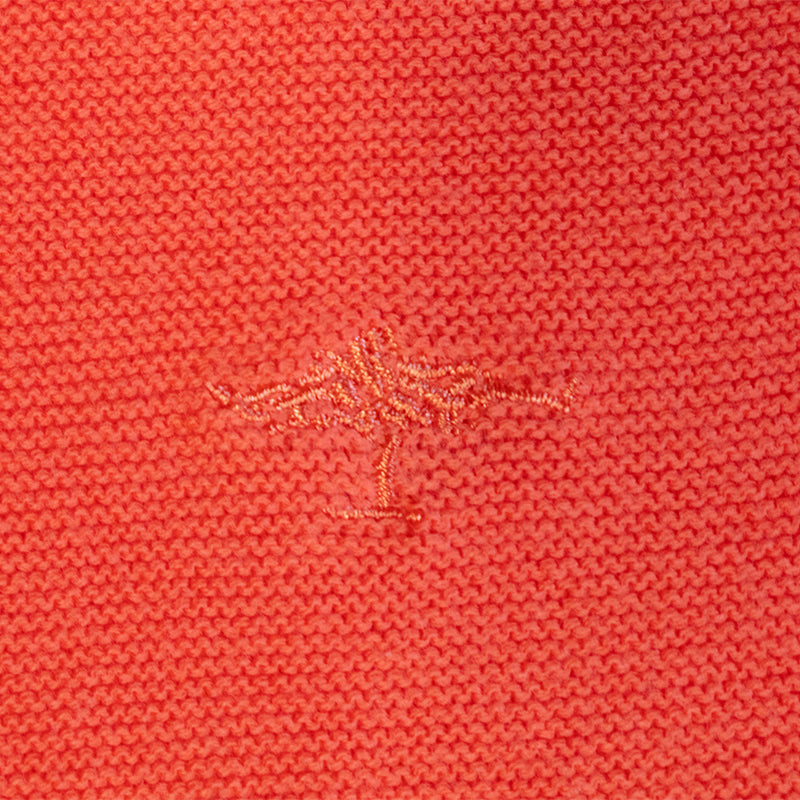 Fynch-Hatton Knitted Women's V-Neck Jumper Coral Red