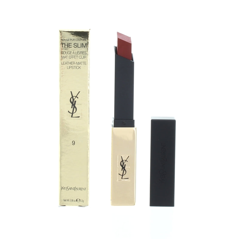 Yves Saint Laurent The Slim Leather-Matte Lipstick 9 Red Enigma