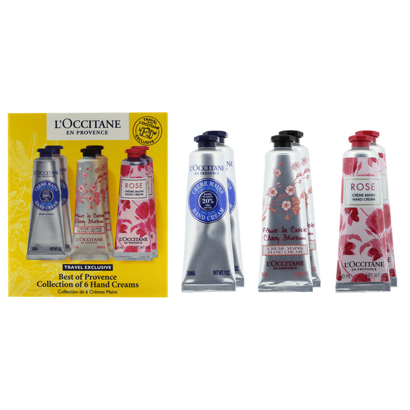 L'Occitane Best Of Provence Collection Of 6 Hand Creams