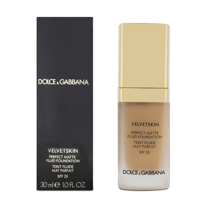 Dolce & Gabbana Velvetskin Matte Fluid Foundation 130 Warm Rose