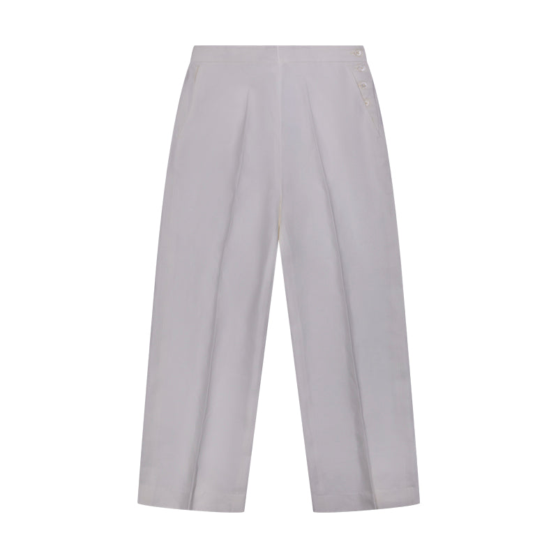 Ralph Lauren Polo Linen Trousers White