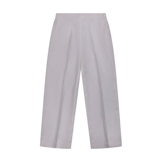 Ralph Lauren Polo Linen Trousers White