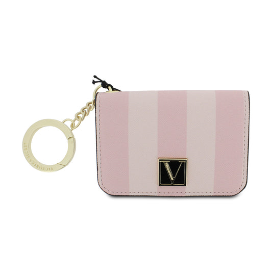 Victoria's Secret Pink Striped Credit Card Holder