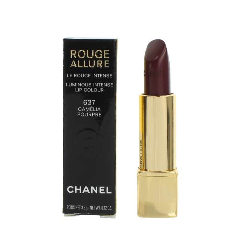 Chanel Rouge Allure Luminous Lip Colour 637 Camelia Pourpre