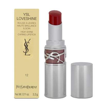 YSL Loveshine Red Lipstick 12 Electric Love (Blemished Box)