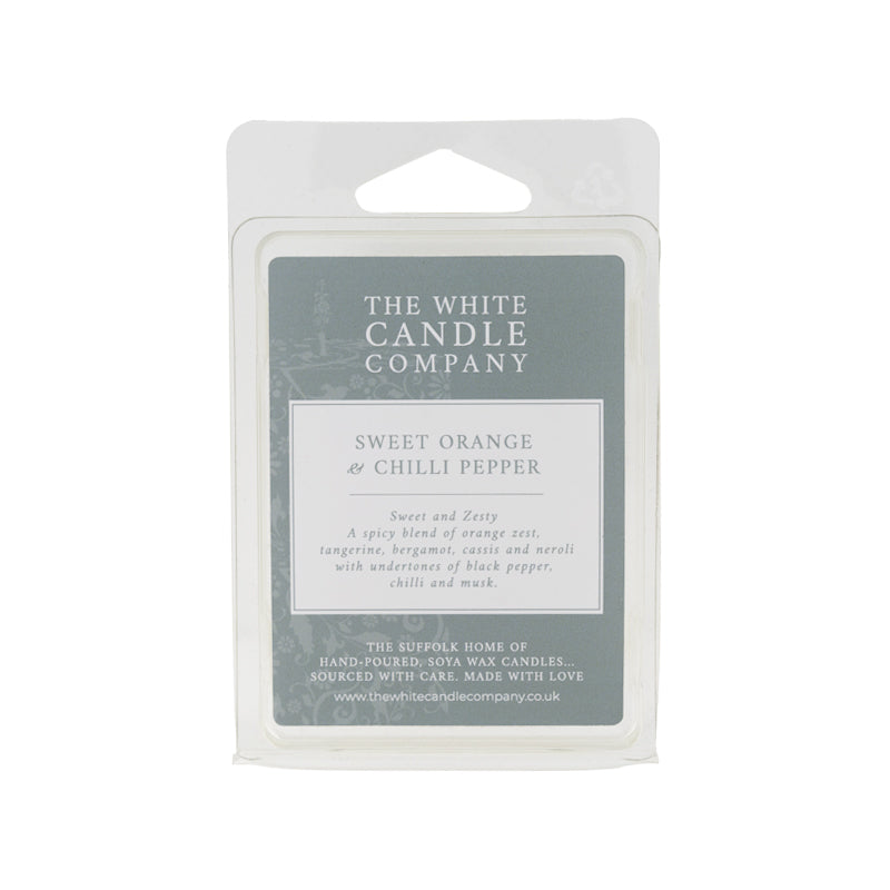 The White Candle Company Sweet Orange & Chilli Pepper Wax Melts