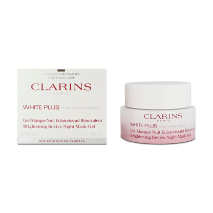 Clarins White Plus Pure Brightening Revive Night Mask-Gel 50ml