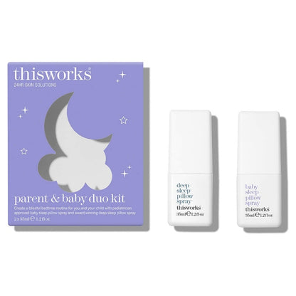 This Works 24hr Skin Solutions Parent & Baby Sleep Duo 2 x 35ml