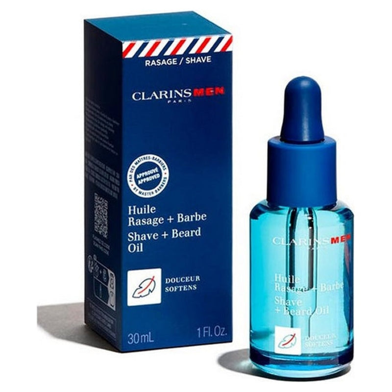 Clarins Men Shave + Beard Oil 30ml