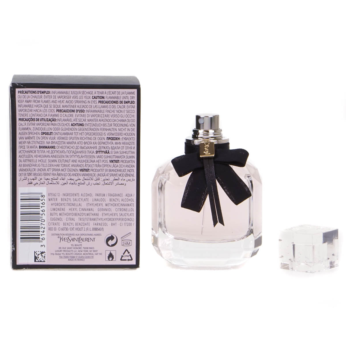 YSL Mon Paris 50ml Eau De Parfum Spray (Blemished Box)