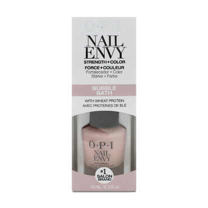 OPI Nail Envy Strength + Colour Nail Polish Bubble Bath 15ml