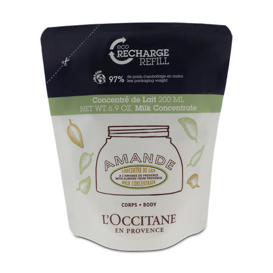 L'Occitane Eco Recharge Refill Milk Concentrate Body Lotion 200ml