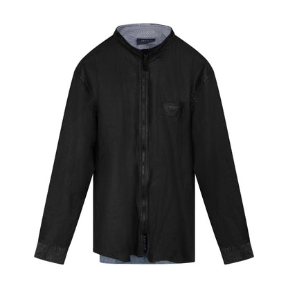 Armani Men's Jeans Camimicia Jacket Nero